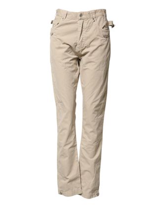 Daniele Alessandrini Daniele Alessandrini Cotton Mid Waist Straight Men blue Mens Jeans