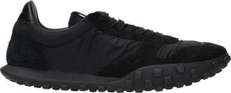 Jil Sander Black Fabric Mens Sneakers