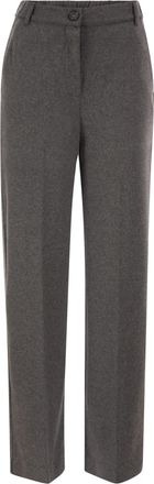 Max Mara Weekend Maxmara Wkdorata stretchbroek met rechte pijpen