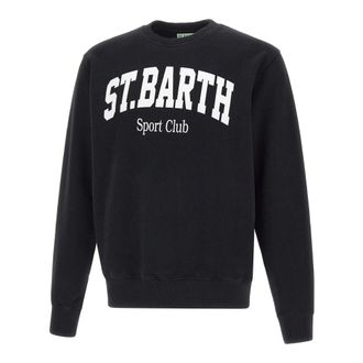 MC2 Saint Barth Sweatshirts, male, Black, Size: XL Soho Sweatshirt