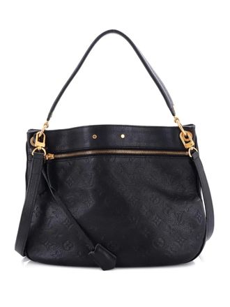 Louis Vuitton Spontini NM Handbag Monogram Empreinte Leather hobo bag - Zwart