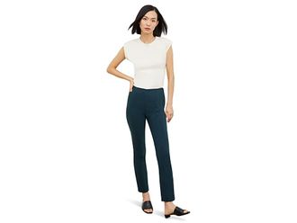 M.M.LaFleur Foster Pants Womens Clothing Deep Sea : 10, Nylon/Elastane/Cotton