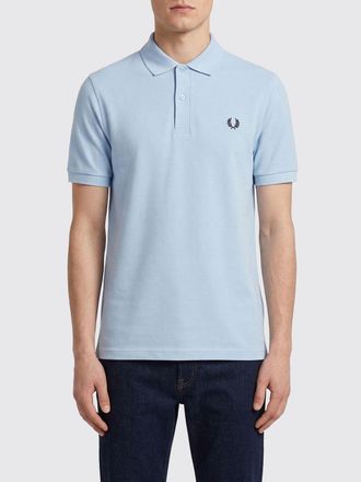 Fred Perry Cotton Polo Shirt with Logo