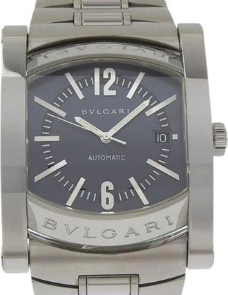 Bulgari Pre-owned Vintage Polshorloge - Heren - Vintage Horloges - Grijs - ONE Size - Vintage