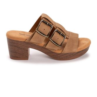 Muk Luks Womens Myra Sandal In Tan