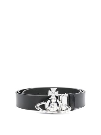 Vivienne Westwood Orb Buckle Belt Silver