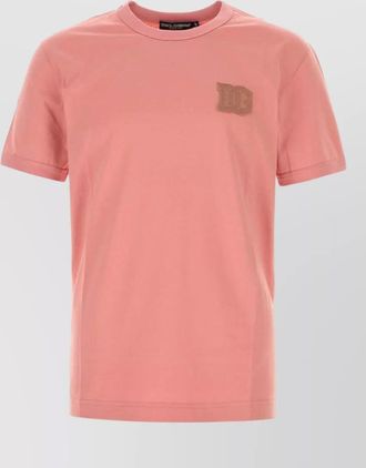 Dolce & Gabbana cotton crew neck short sleeve t shirt