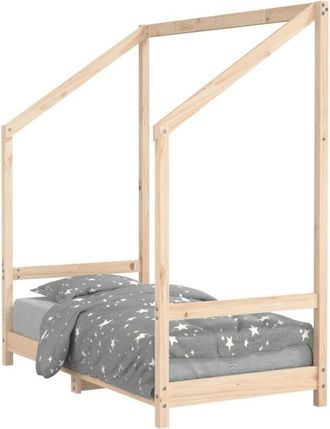 vidaXL Kids Bed Frame 70x140 cm Solid Wood Pine Vidaxl