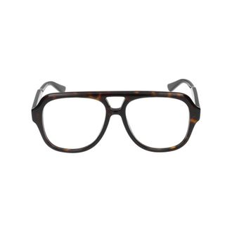 Chlo&eacute; Aviator Optical Frame - female - Chlo&eacute; - Glasses - Brown - 56 MM - Accessories