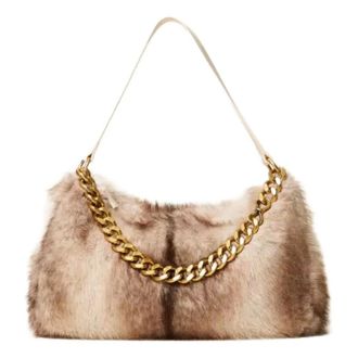 Twinset Dames, Tassen, Bruin, Maat: ONE Size