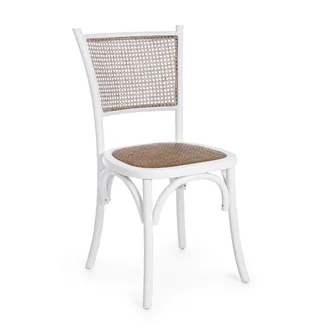 BIZZOTTO Carrel white chair