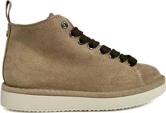 Panchic Schoenen, Dames, Bruin, 37 EU, Suède, Suède Sneakers