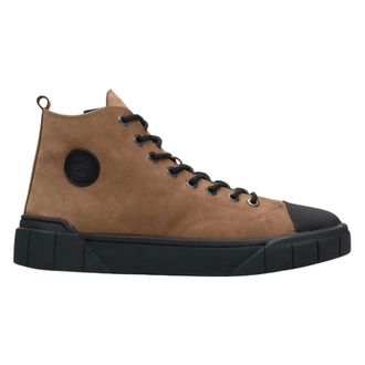 Estro & Luminara High-Top Winter Trainers - male - Estro - Lace-up Boots - Brown - 7 UK - Shoes