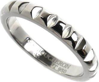 Boucheron Platinum 950 Band Ring (Pre-Owned)