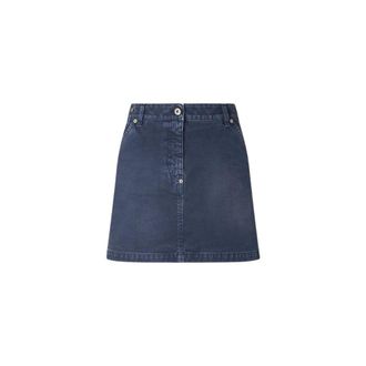 Halfboy A-line Denim Skirt - female - HALFBOY - Denim Skirts - Blue - XS - Skirts
