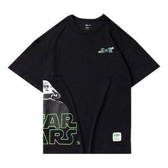 Li-Ning x Star War Crossover Loose Short Sleeve Black AHSQ267-1