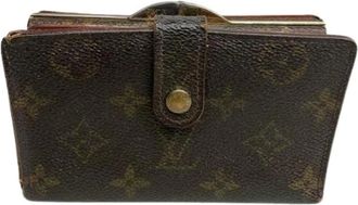 Louis Vuitton Pre-owned Wallets, female, Brown, Size: ONE SIZE Pre-owned Canvas Wallet