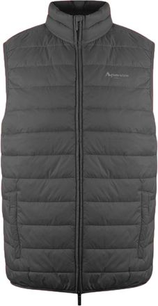 Aquascutum London Logo Black Lightweight Gilet Jacket