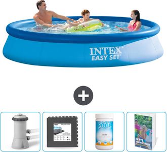 Intex Piscina Easy Set Redonda - 366x76 Cm - 7-piezas Scb109