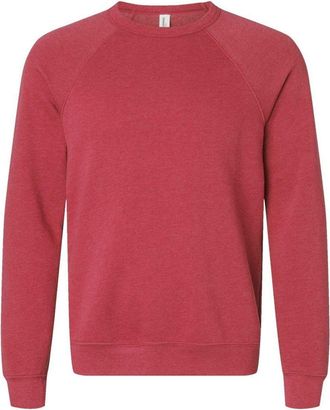 Bella + Canvas Sponge Fleece Raglan Crewneck Sweatshirt