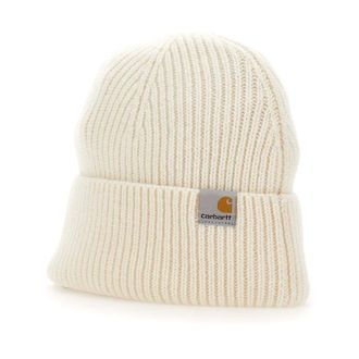 Carhartt Work in Progress Carhartt Wip, Beanies, male, White, Size: ONE SIZE Gabe Beanie