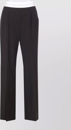 Alexander Wang flared high waisted trousers with side pockets