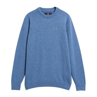 Barbour Truien & Vesten, Heren, Blauw, XL, Wol, Essential Tisbury Crew