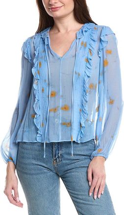 Jason Wu Ruffle Silk Blouse