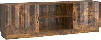 vidaXL Mueble De Tv Roble Ahumado 150 X 31 X 47 Cm Vidaxl