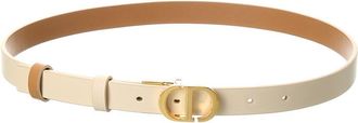 Dior 30 Montaigne Reversible Leather Belt