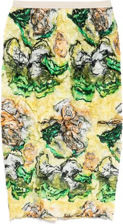 JNBY Gonna con stampa grafica - Giallo