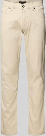 Bugatti Hose im 5-Pocket-Design Modell CORDOBA in Beige, Gr&ouml;&szlig;e 31/30