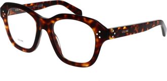 Celine Vierkante brilmonturen met meekleurende glazen - unisex - Brillen - Bruin - ONE Size - Accessoires