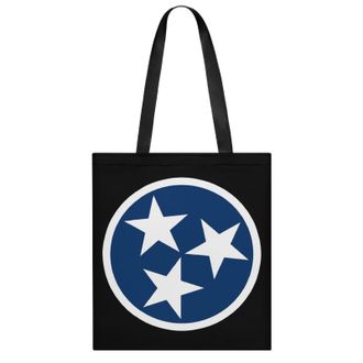 Generic Flag of Tennessee Womens Tote Casual Shopping Bag Lightweight Shoulder Bags Hobos Handbag for Work Travel Daily 35x40cm