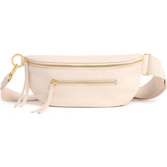 Hammitt Charles Medium Crossbody Bag in Calla Lily White/Brushed Gold at Nordstrom