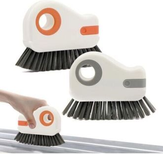 OEM Cepillo De Limpieza Para Ranuras Y Ventanas - Herramienta Multifuncional 2 En 1 Para Limpieza R&aacute;pida De Ranuras, Esquinas Y Huecos En Cocinas Y Ba&ntilde;os