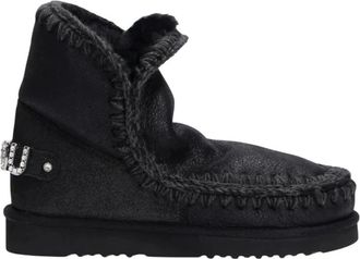 Mou Eskimo Enkellaarzen - Dames - Winterlaarzen - Grijs - 40 EU - Su&egrave;de - Schoenen