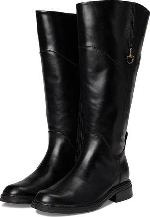 Naturalizer Womens 27 Edit Oslo Extra Wide Calf Riding Boots Fashion, Black Leather, 8.5 Wide