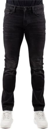 Emporio Armani Slim-fit Jeans - Heren - Slim Fit Jeans - Zwart - W36 - Katoen - Jeans