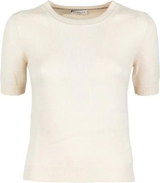 Marella T-shirt met korte mouwen - Beige