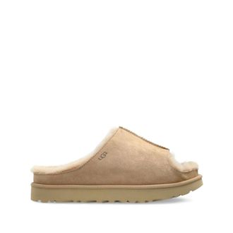 UGG Greenport Slide - Dames - Sandalen - Beige - 38 EU - Su&egrave;de - Schoenen