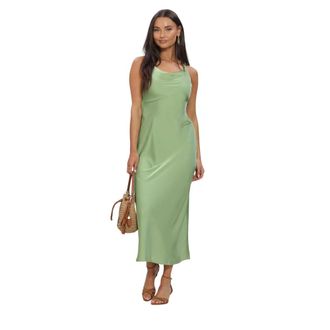Modstr&ouml;m Kleedjes, Dames, Groen, S, Aijamd Dress