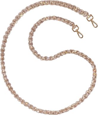 Hibourama Bags Phone Accessories, female, Yellow, Size: ONE SIZE Braided Phone Strap