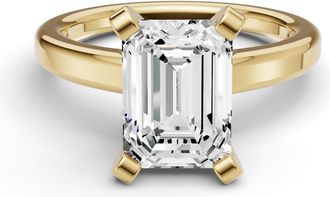 Tilla 0.50CT Emerald Cut Lab Grown Diamond Solitaire Ring