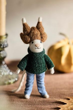Terrain Turkey Hat Mouse Felt Critter