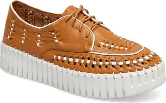 Silent D Womens Brodies Sneaker In Tan