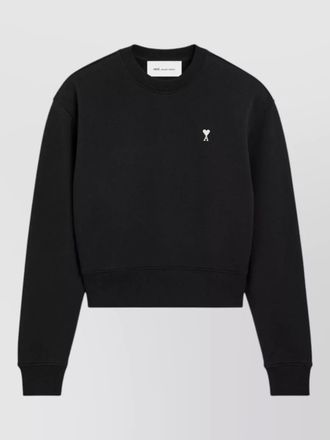 Ami cotton sweatshirt