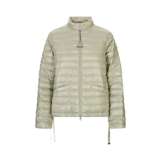 Moncler Down Jackets, female, Green, Size: M Azalee Short Down Jacket