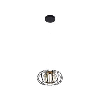 Lucande L&aacute;mpara Colgante birger En Negro De Metal - Lucande