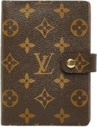 Louis Vuitton Pre-owned Wallets, female, Brown, Size: ONE SIZE Pre-owned Monogram Agenda Cover